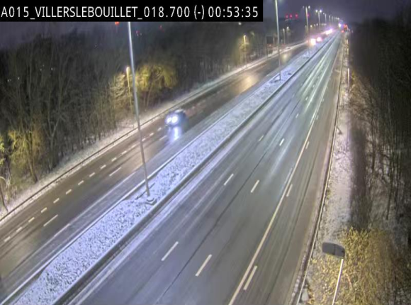 Webcam autoroute Belgique - Villers-le-Bouillet - E42 direction Liège - BK 18.7