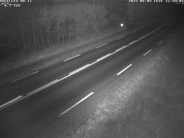 Webcam à 424 mètres d'altitude dans la Tranchée de Docelles dans les Vosges, à proximité d'Epinal sur la route de Gerardmer (D11)