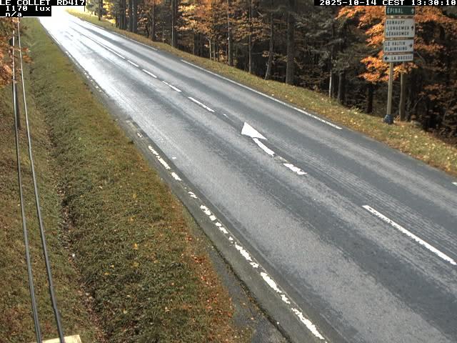 Caméra du Collet sur la route de Colmar (D417)