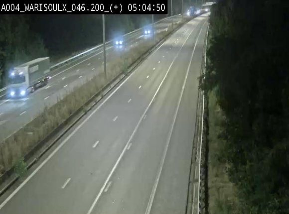 Webcam autoroute Belgique - Warissoulx - E411 - BK 46.2
