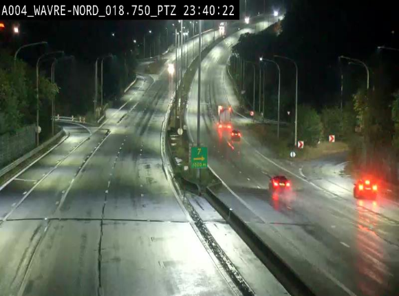 Webcam traffic E411(A4) - BK 18.7 - Bierges (Wavre Nord)