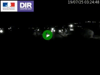 Caméra autoroute à Saint-Etienne (Les Littes) à hauteur du Ikea Saint-Etienne sur l'A72 en direction de Roanne