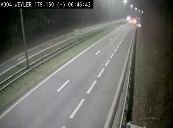 Webcam juste après la sortie 31 Arlon qui permet de rejoindre l'E411 depuis la N82