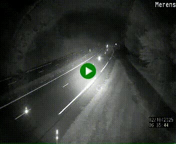 Webcam Ax-les-Thermes sur N20, en direction d'Andorre