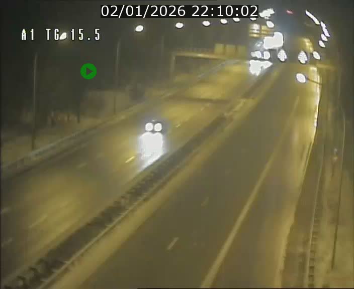 Traffic live webcam Luxembourg Munsbach - A1 direction Luxembourg - BK 15.5