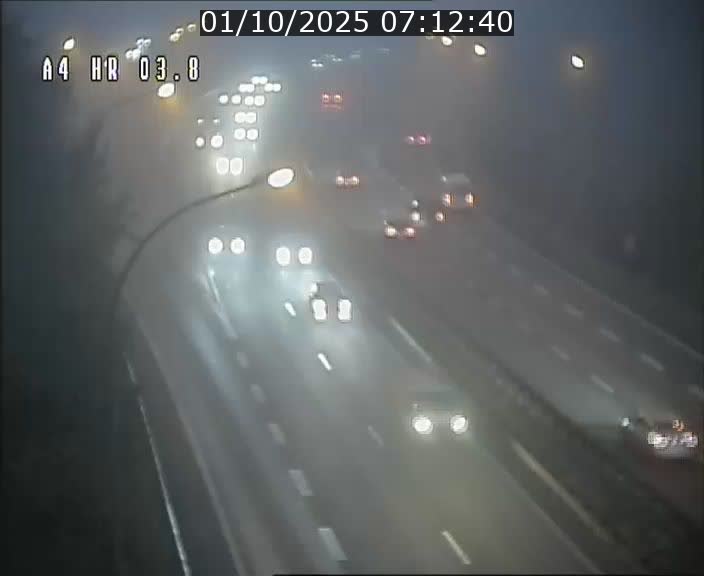 Webcam traffic A4 Luxembourg - BK 3.8 - Leudelange (direction Esch sur Alzette)