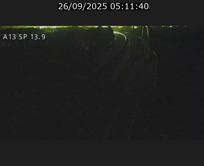 Traffic live webcam Luxembourg Kayl - A13 direction Esch-sur-Alzette/Luxembourg-ville - BK 13.9