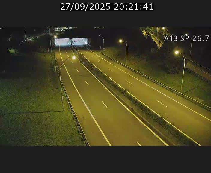 Traffic live webcam Luxembourg Frisange - A13 direction Luxembourg-ville - BK 26.7