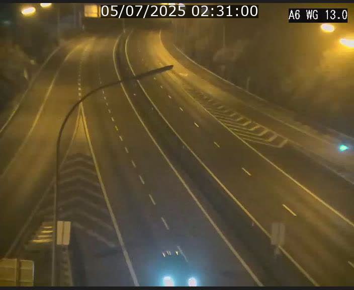 Traffic live webcam Luxembourg Mamer - A6 - BK 13 - direction Luxembourg/France/Allemagne