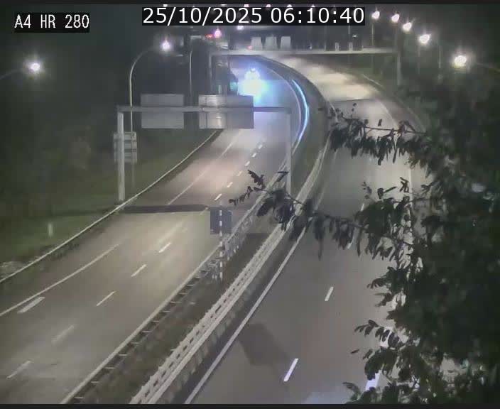 Webcam traffic A4 Luxembourg - BK 0.2 - P+R Bouillon (direction Luxembourg)