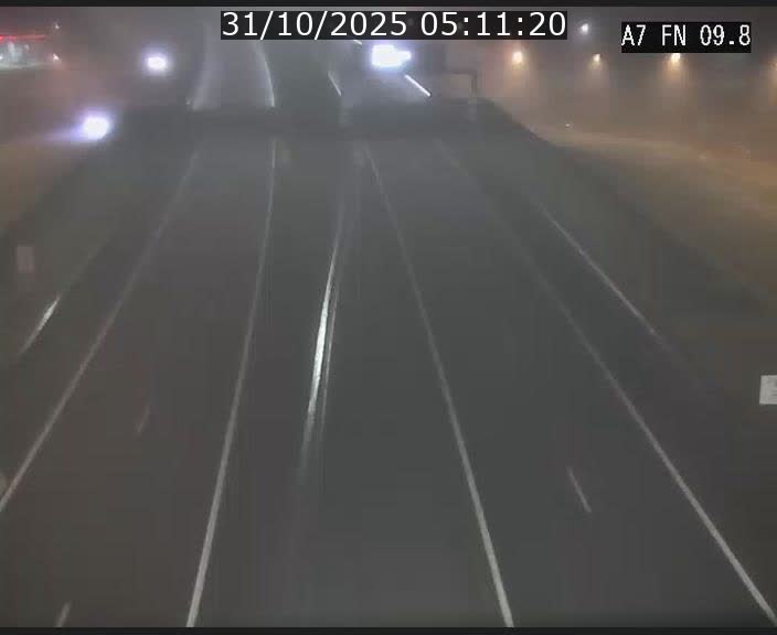 Caméra trafic Luxembourg - A7, Tunnel Gousselerbierg, sortie sud, direction rond-point Lorentzweiler (BK 9.9)