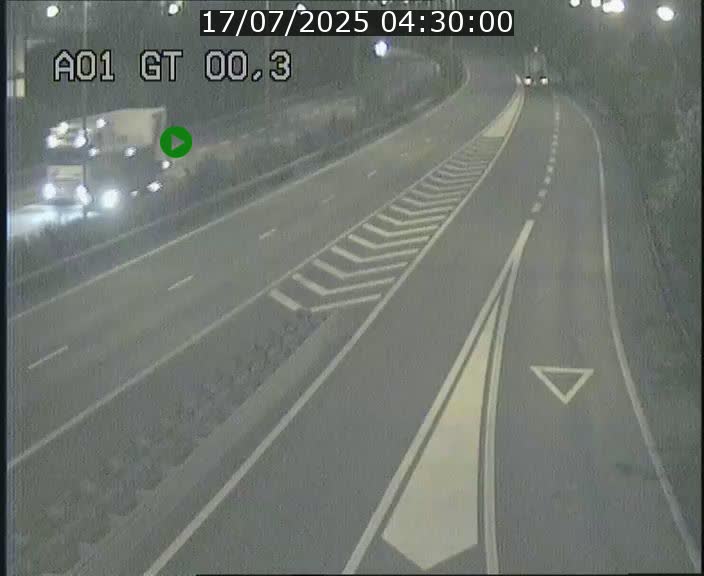 Traffic live webcam Luxembourg Croix de Gasperich - A1 direction Kirchberg - BK 0.3