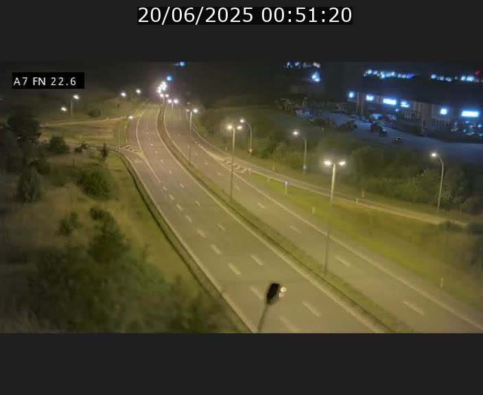 Caméra trafic Luxembourg - A7, Colmar-berg direction Mersch