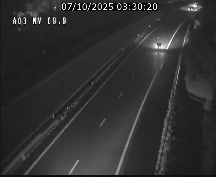 Webcam Autoroute à la Croix de Bettembourg - A3 - BK 9.9 - direction Luxembourg-Ville