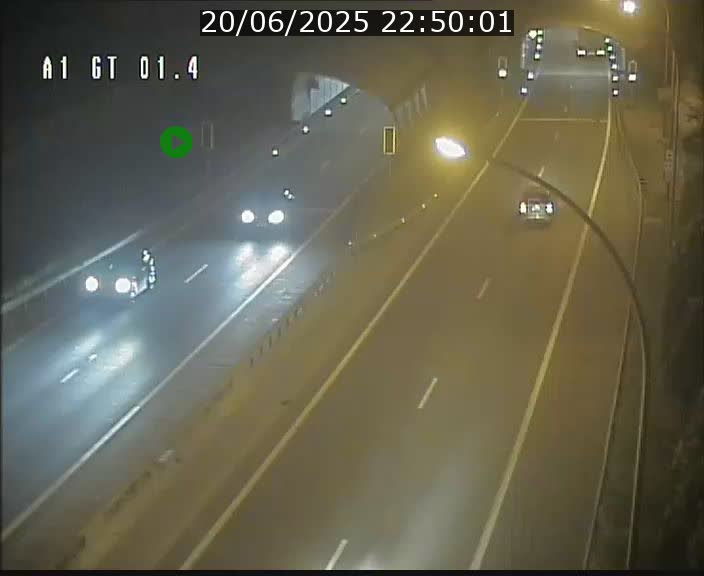 Traffic live webcam Luxembourg Hesperange - A1 direction Kirchberg - BK 1.4