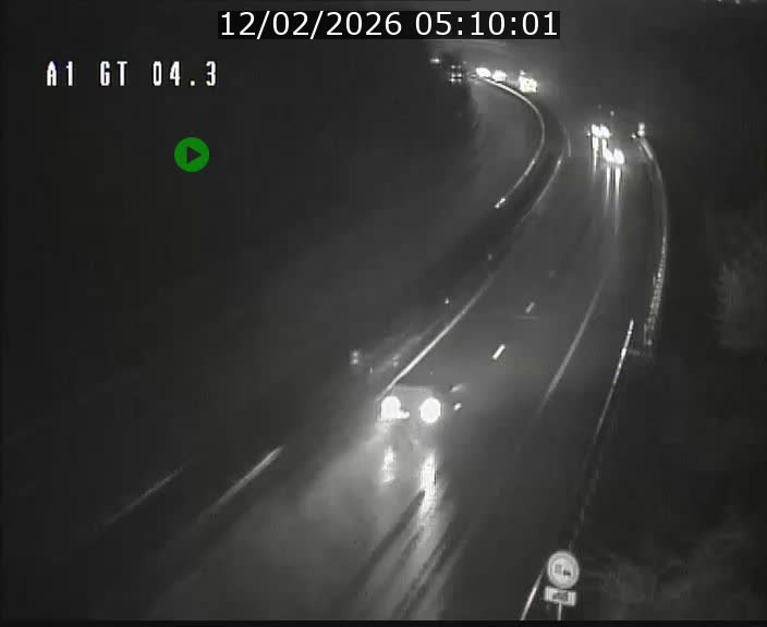 Traffic live webcam Luxembourg Itzig - A1 direction Sandweiler - BK 4.3