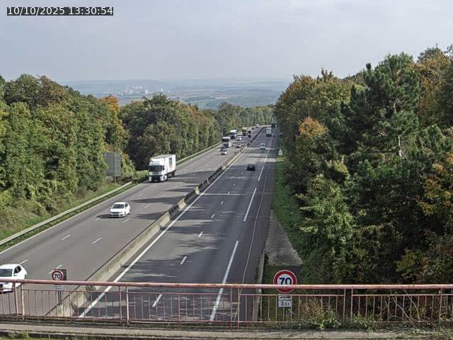Caméra autoroute France - A33, Houdemont direction Lunéville
