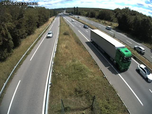Caméra autoroute France - A31, Velaine-en-Haye direction Nancy