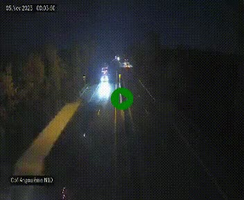 Webcam routière à la fin de la N10, en périphérique ouest d'Angouleme, proche de la jonction avec l'A10