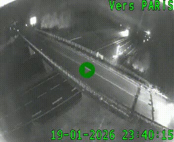 Clone of Caméra routière sur l'autoroute A20 au nord de Limoges, à la jonction avec la N520. Vue orientée vers Paris