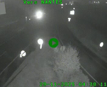 Webcam N147 au nord de Poitiers et à la jonction avec la A10