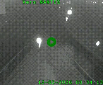 Webcam N147 au nord de Poitiers et à la jonction avec la A10