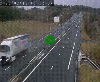 Caméra autoroutière France - A75, Coren, en direction de Montpellier