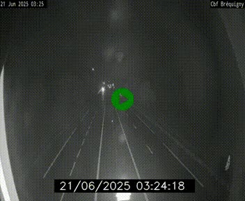 Webcam sur le périphérique de Rennes (N136) à hauteur du quartier Bréquigny, au sud de la ville