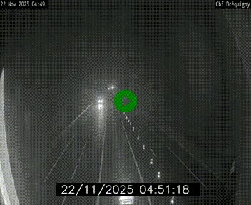 Webcam sur le périphérique de Rennes (N136) à hauteur du quartier Bréquigny, au sud de la ville