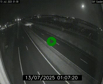 Webcam sur la N165 à hauteur de Caudan, dans le Morbihan.