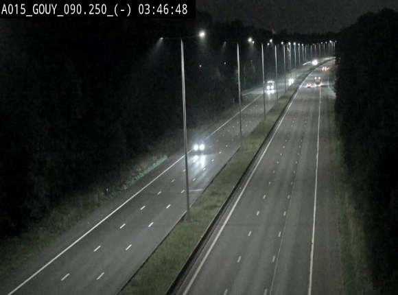 Webcam autoroute Belgique - Gouy-lez-piéton - E42 - BK 90.3