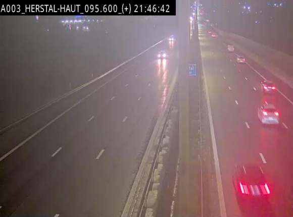 Webcam autoroute Belgique - Herstal - E40 direction Aix-la-Chapelle - BK 97