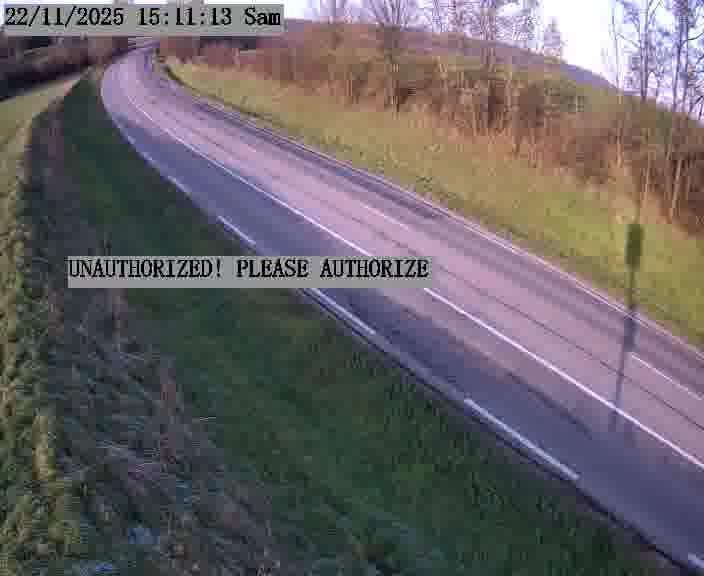 Webcam installée le long de D955 (France) à Amelécourt, pointée vers Metz, utile pour suivre précisément les conditions de trafic.