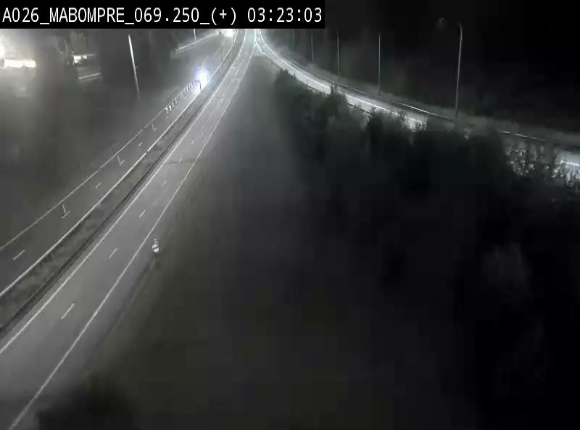 Webcam E25 (A26) à Mabompré. Vue orientée vers le Luxembourg