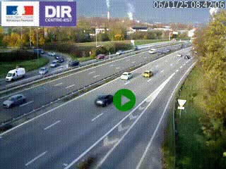 Webcam sur la Nationale 201 à hauteur de la sortie Chambéry-Nord, avant à la jonction entre l'A41 et l'A43, en direction de Lyon