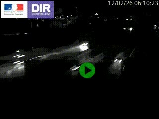 Webcam sur la Nationale 201 à hauteur de la sortie Chambéry-Nord, avant à la jonction entre l'A41 et l'A43, en direction de Lyon