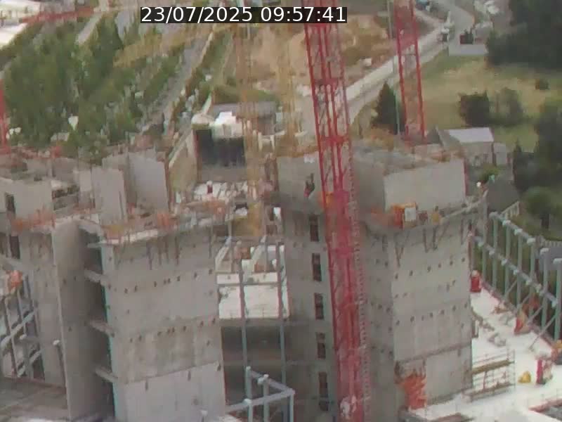 Webcam sur l'avenue John Fitzgerald Kennedy (N51) avec vue orientée vers le Findel
