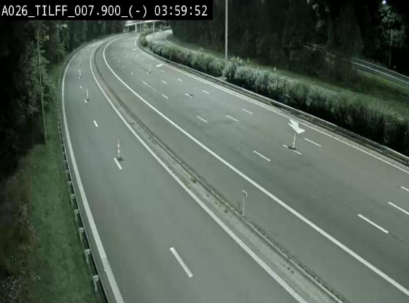 Webcam autoroute A26/E25 à Esneux, en Belgique en direction Luxembourg - BK 7.9