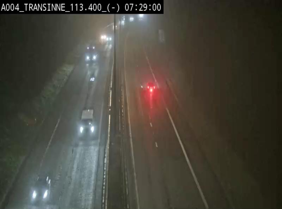 Caméra trafic E411 (A4) - Transinne direction Namur - BK 113.425