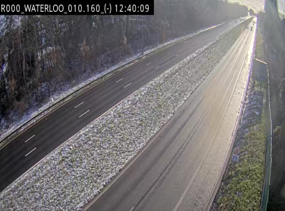 Webcam autoroute Belgique - Waterloo - R0 (ring de Bruxelles) - BK 12.3