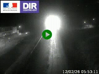 Web cam sur la N90 à Aime, en provenance de Bourg-Saint-Maurice et en direction d'Albertville