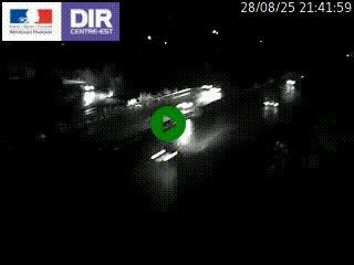 Caméra routière à hauteur de la sortie 15 Chambéry-centre au PK 4,103 en direction d'Albertville