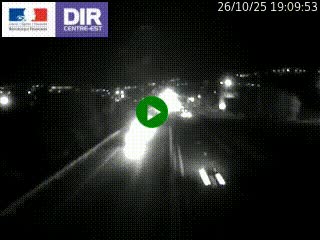Caméra autoroute à Saint-Etienne (Les Littes) à hauteur du Ikea Saint-Etienne sur l'A72 en direction de Roanne
