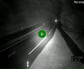 Webcam dans les Pyrénées à hauteur de Mérens-les-Vals sur N320, en direction de Pas de la Casa (Andorre)