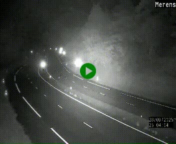 Webcam Ax-les-Thermes sur N20, en direction d'Andorre