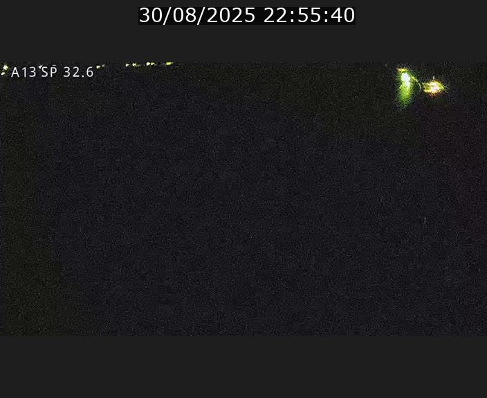 Webcam info trafic A13 à hauteur de Mondorf-les-bains. Vue orientée vers Altwies