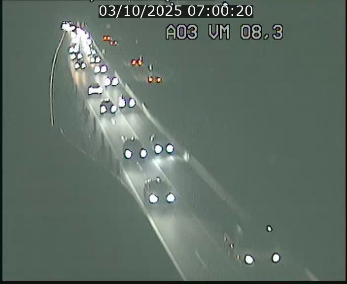 Traffic live webcam Luxembourg Bettembourg - A3 - BK 8.3 - direction France