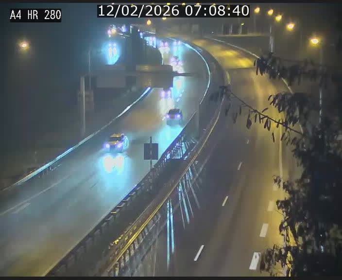 Webcam traffic A4 Luxembourg - BK 0.2 - P+R Bouillon (direction Luxembourg)