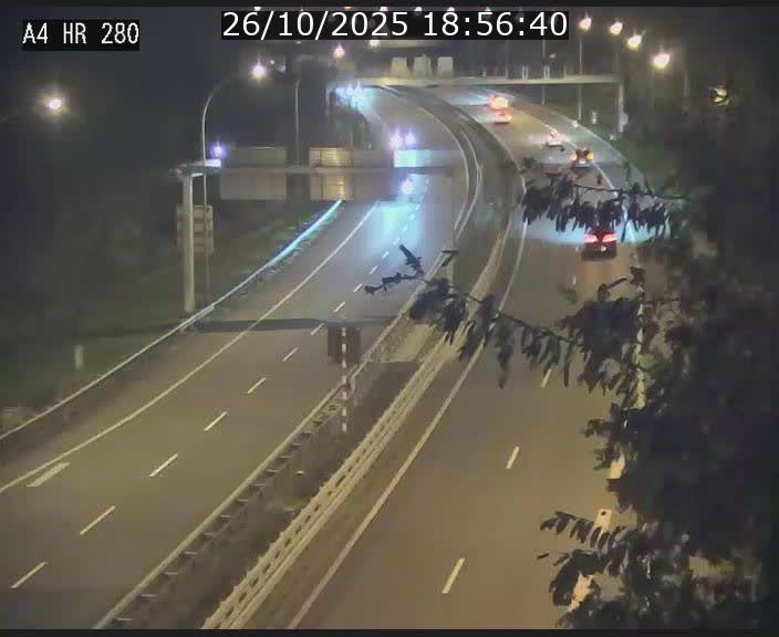 Webcam traffic A4 Luxembourg - BK 0.2 - P+R Bouillon (direction Luxembourg)
