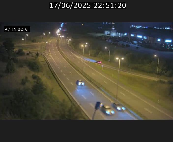 Caméra trafic Luxembourg - A7, Colmar-berg direction Mersch